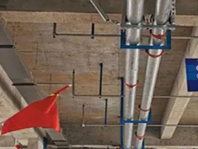 户县管廊支架的安装方法